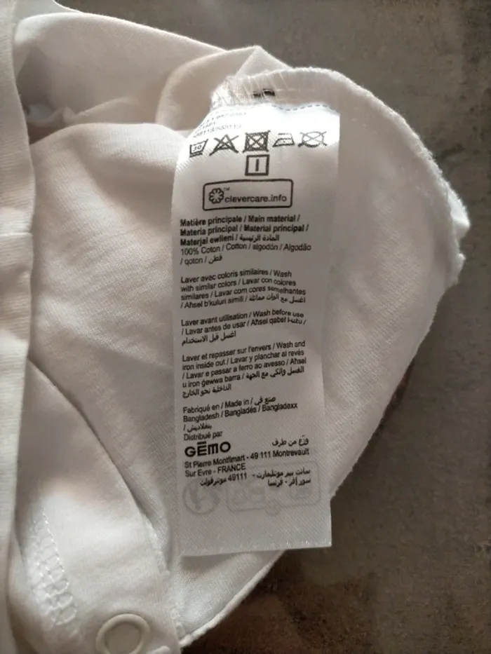 T-shirt ML 3 mois - photo numéro 5