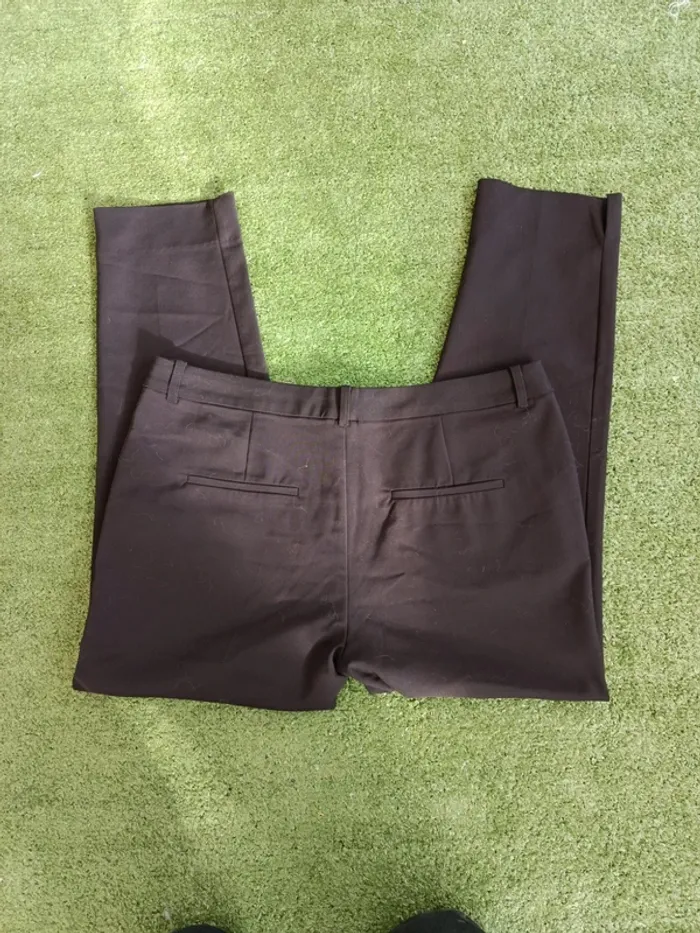 Pantalon de ville noir Cache cache taille 42 - photo numéro 8