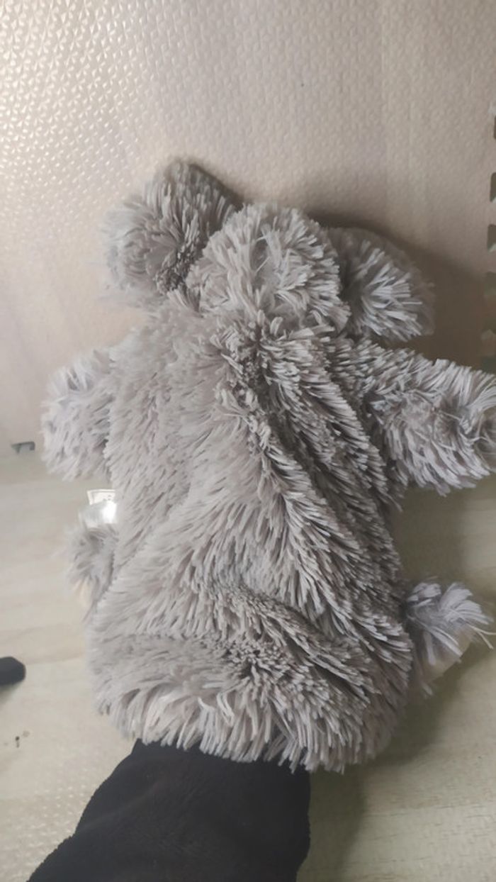marionnette doudou peluche éléphant histoire d'ours - photo numéro 3