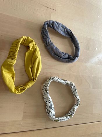 Lot de 3 bandeaux de cheveux neuf TAO
