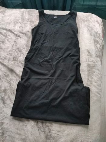 Robe légère noire de maternité longue kiabi taille M