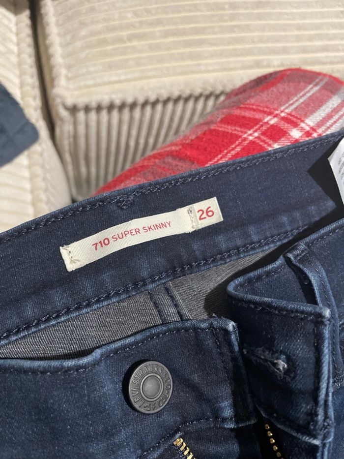 Jean Levi’s 710 super skinny stretch 26 - photo numéro 3