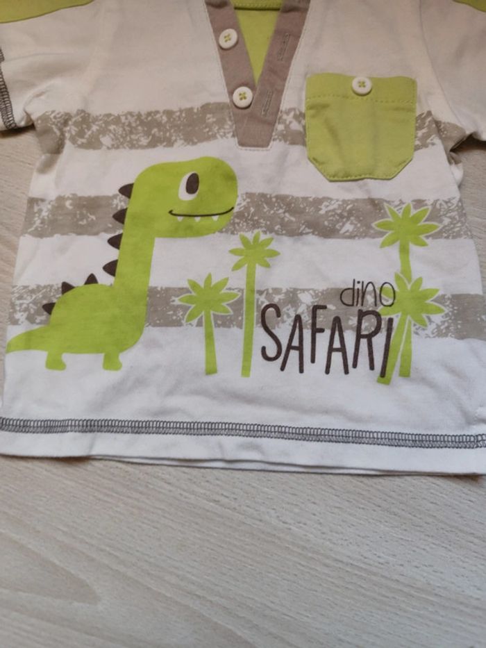 Tee shirt 3 mois dinosaure - photo numéro 2