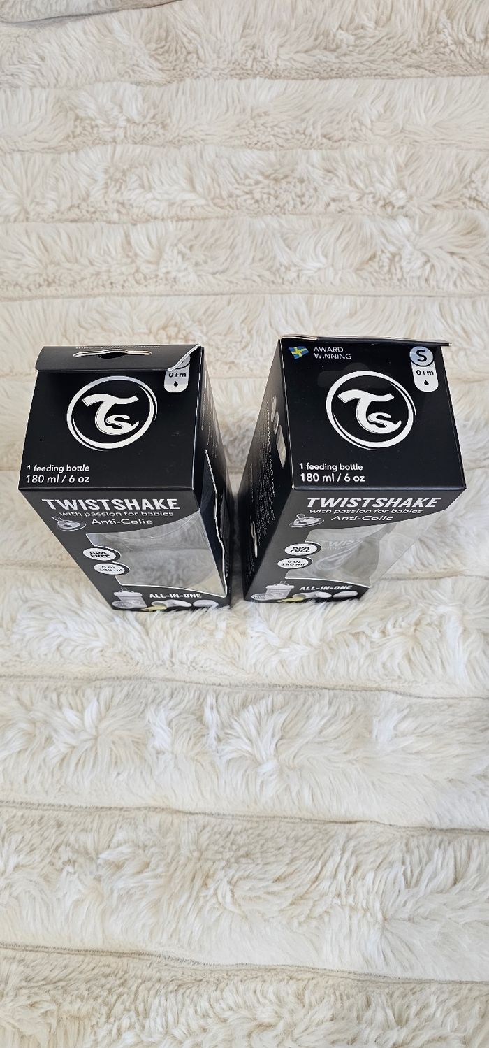 Lot de 2 biberons anticoliques Twistshake Neufs - photo numéro 6