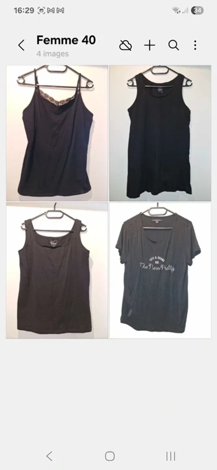 ot de 8 vêtements femme t. 40 - photo numéro 4