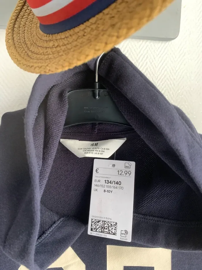 Ensemble sweat + short en jeans | neuf avec étiquette - photo numéro 6