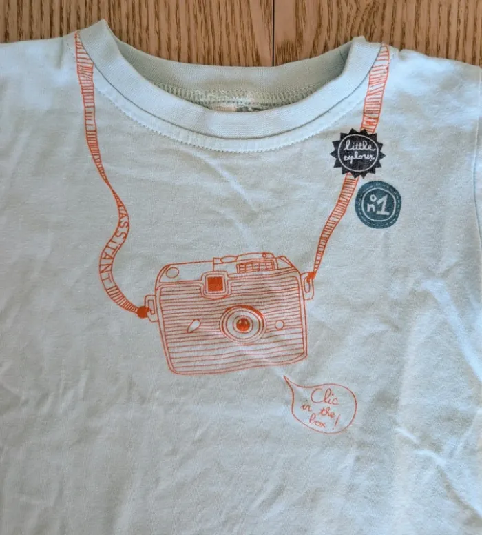 Tee shirt bébé à manches courtes - photo numéro 2