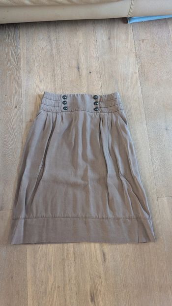 Magnifique jupe taupe ekyog lyocell