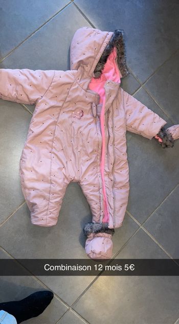 Combinaison bébé 12 mois