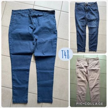 Lot pantalon T48