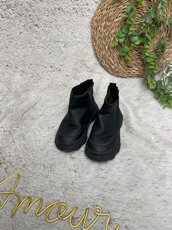 Bottines noir - Taille 24 - Zara 