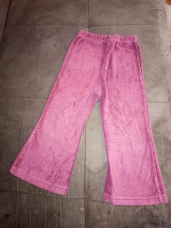 Pantalon patte d'éléphant fille 2 ans