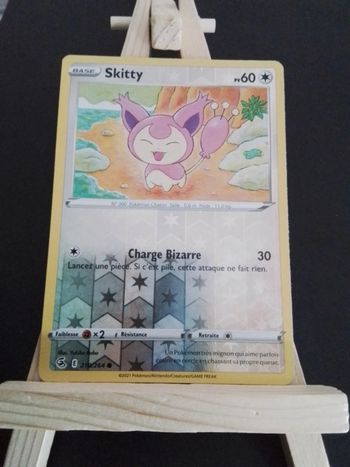 Carte Pokémon Skitty Reverse 210/264