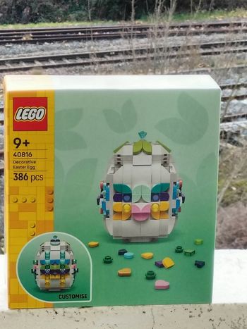 Lego l'œuf de Pâques décoratif 