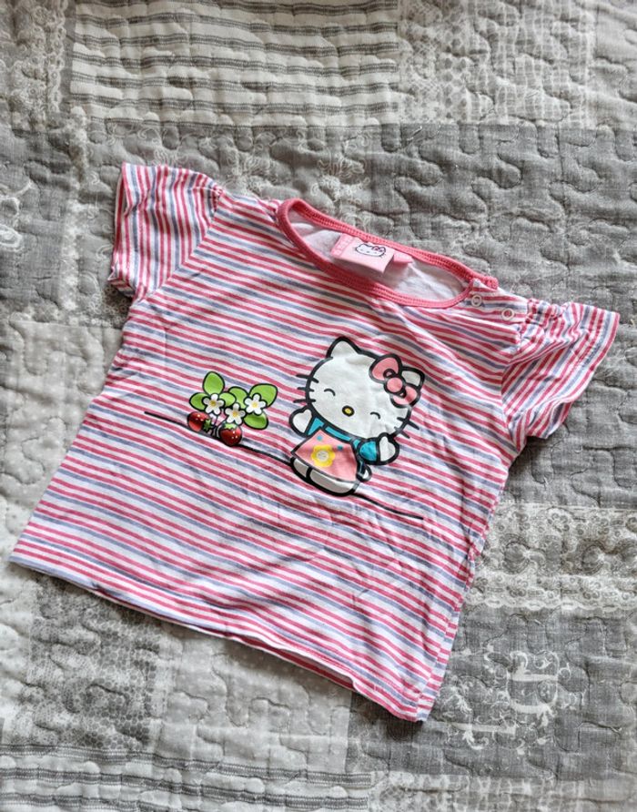 Tee shirt Hello kitty 12 mois
