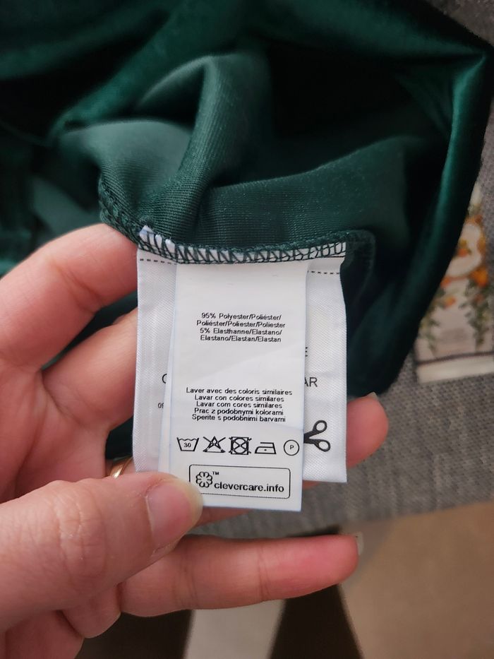 Robe verte Tissaia - photo numéro 5