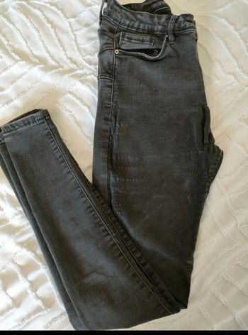 Jean noir femme élastique ajusté 38 denim vs miss