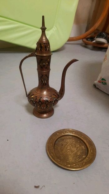 Dînette thé en fer ou autre Sahara magreb