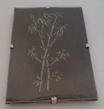 Tableau de sable sous verre 10x15cm