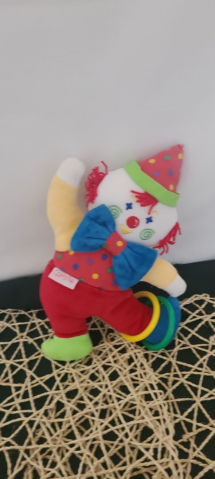 Doudou /Clown /Corolle /Anneaux D'Activités/ Grelot - photo numéro 2