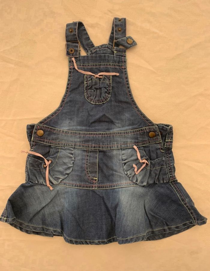 Ensemble robe en jean et t-shirt Tape à l’œil - photo numéro 2