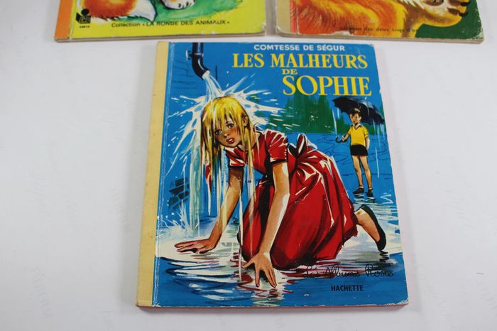 Anciens Livres enfants 70s Malheurs de Sophie, Petit Goupil et Souricette - photo numéro 2