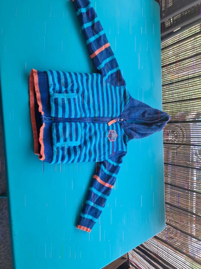 Sweat zippé chaud garçon _ taille 23 mois _ Orchestra