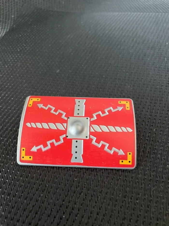 Playmobil grand bouclier légionnaire romain 4271 4276 5841 7512 7878 pièces détachées - photo numéro 2