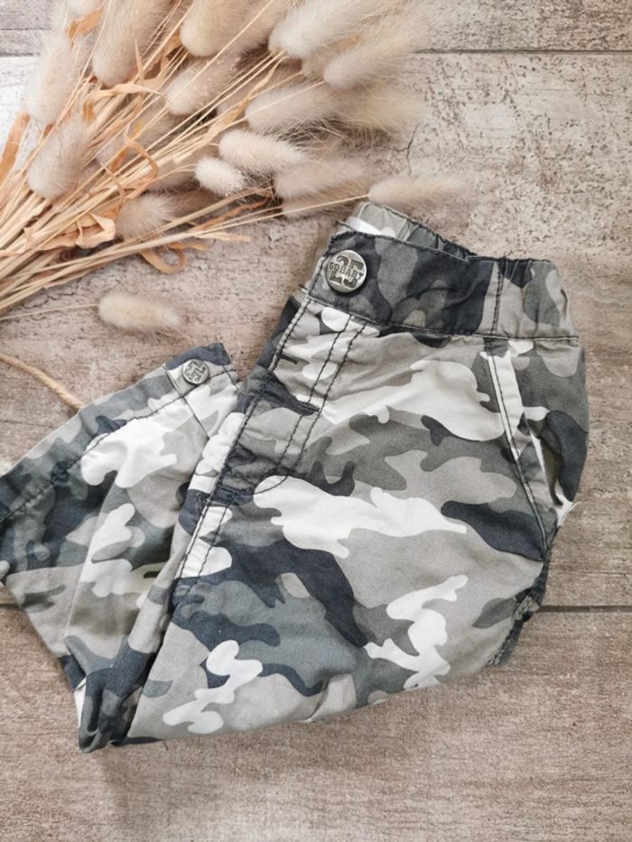 🌸Pantalon camouflage 9mois kaki kitchoun - photo numéro 5
