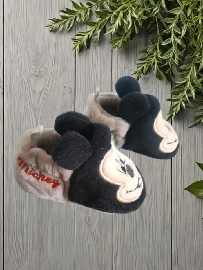 Chausson Mickey 0-3 mois - photo numéro 2