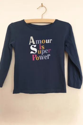 T-shirt fille manches longues – Tape à l’Œil