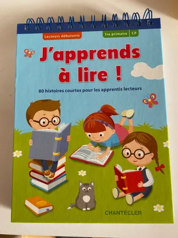 Livre J apprends à lire