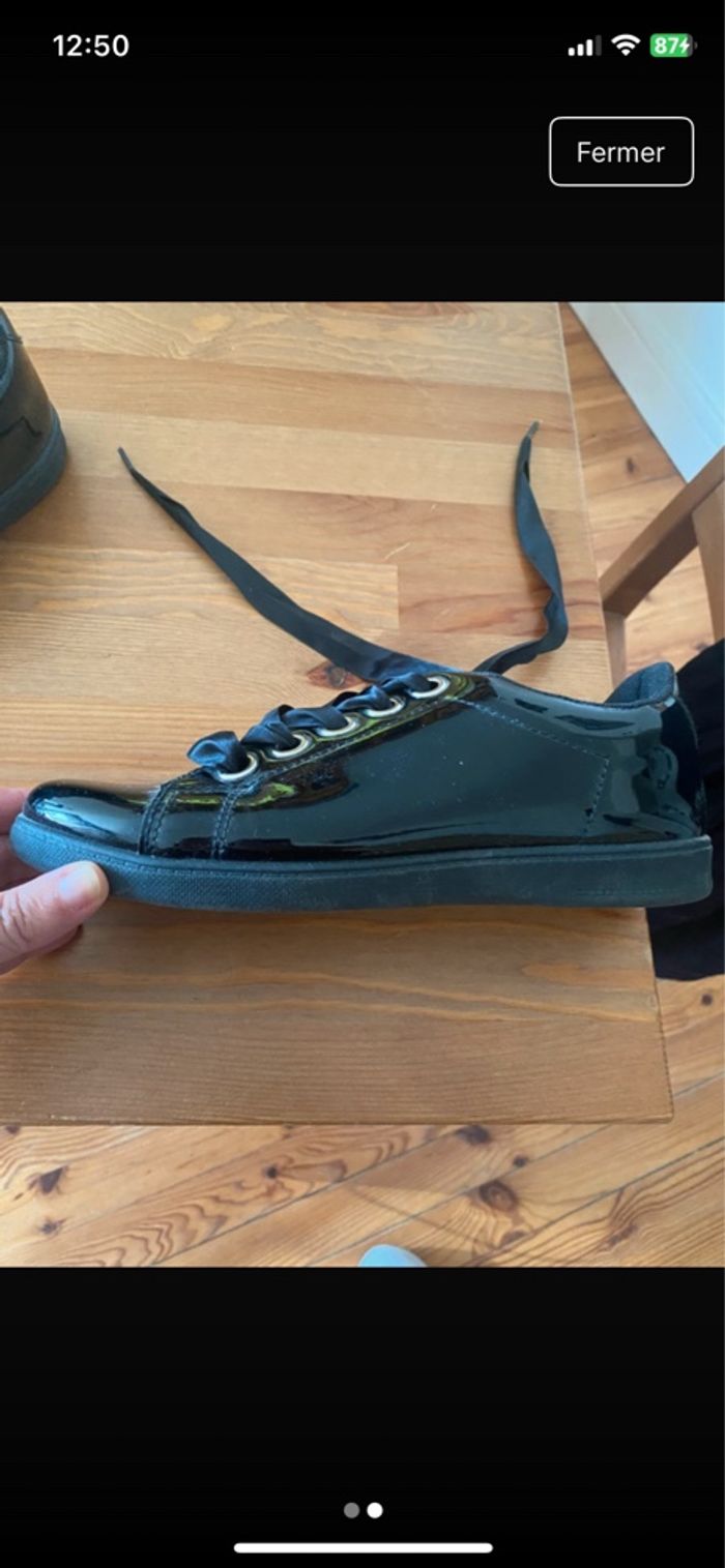 Baskets vernis - photo numéro 2