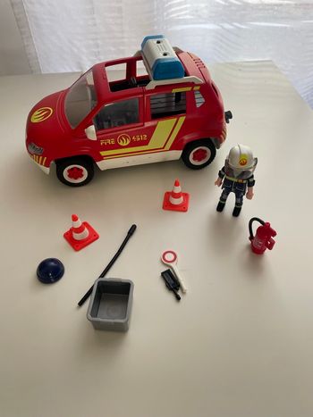 Playmobil Voiture Chef de pompiers 5364