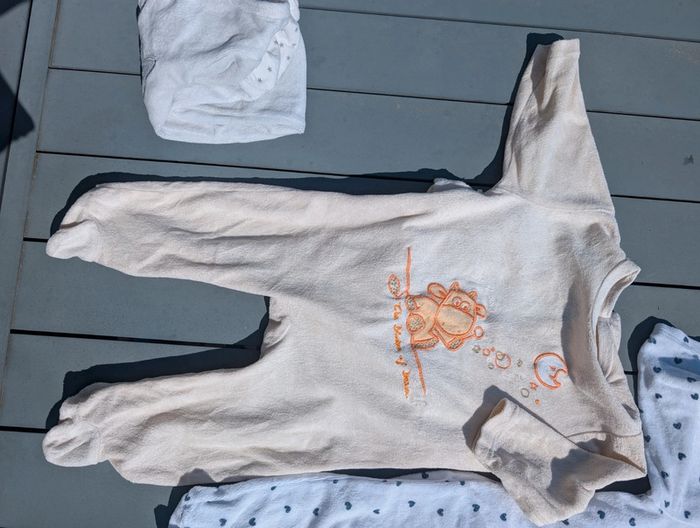 Lot 3 pyjamas bébé 9mois garçon ou fille - photo numéro 3