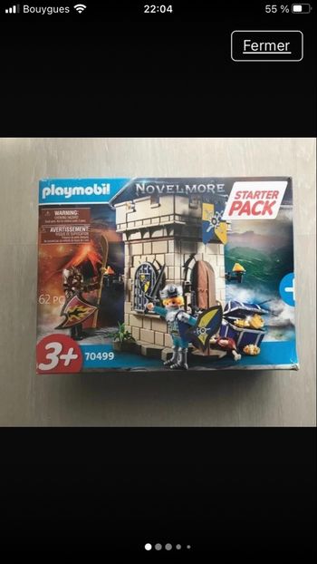 Starter Pack Donjon - Novelmore - 70499 Playmobil