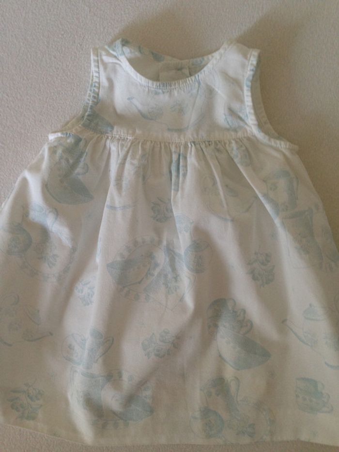 Robe sans panche en coton