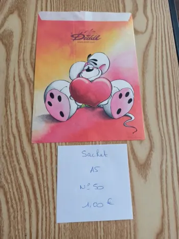 Sachet en papier Diddl A5 50 1,00€