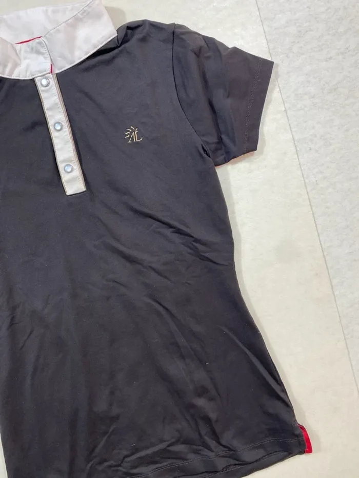 Polo Alexandra Ledermann marron – Taille S – Très bon état - photo numéro 3