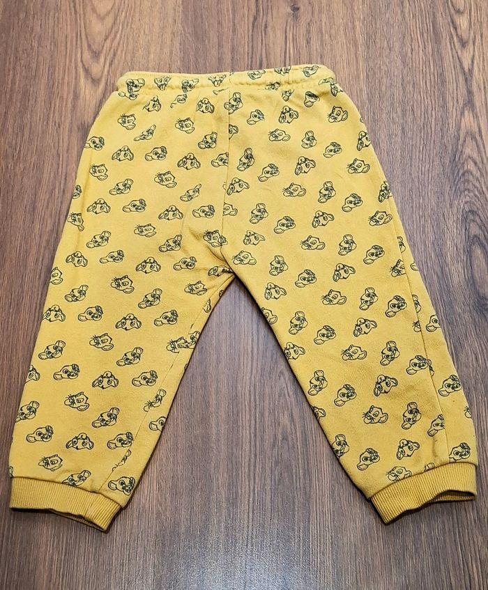 Jogging bébé Disney Baby Le Roi Lion Simba jaune – Taille 24 mois - photo numéro 5