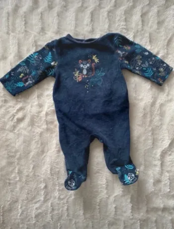 Pyjama velour petit béguin