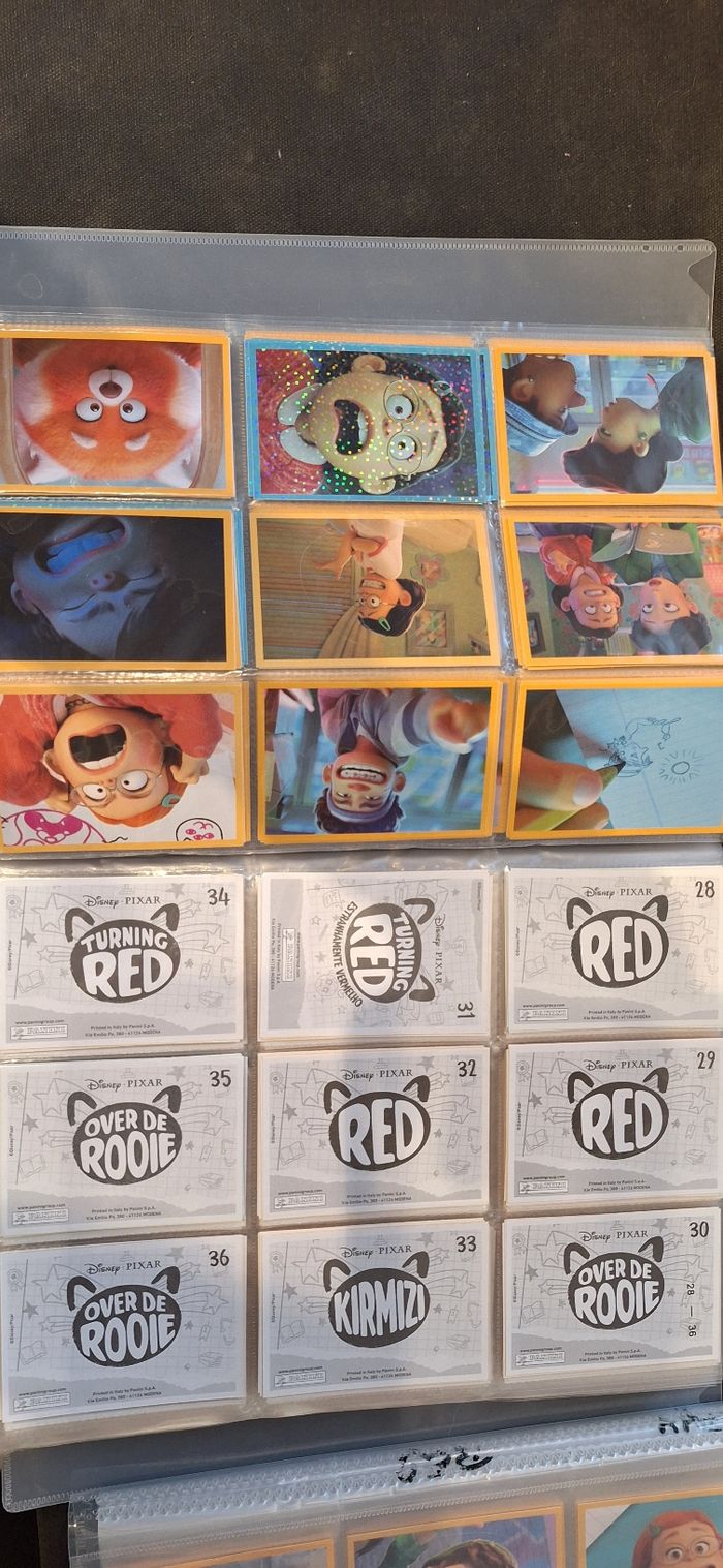 Collection de stickers et cartes du film "alerte rouge" neufs - photo numéro 4