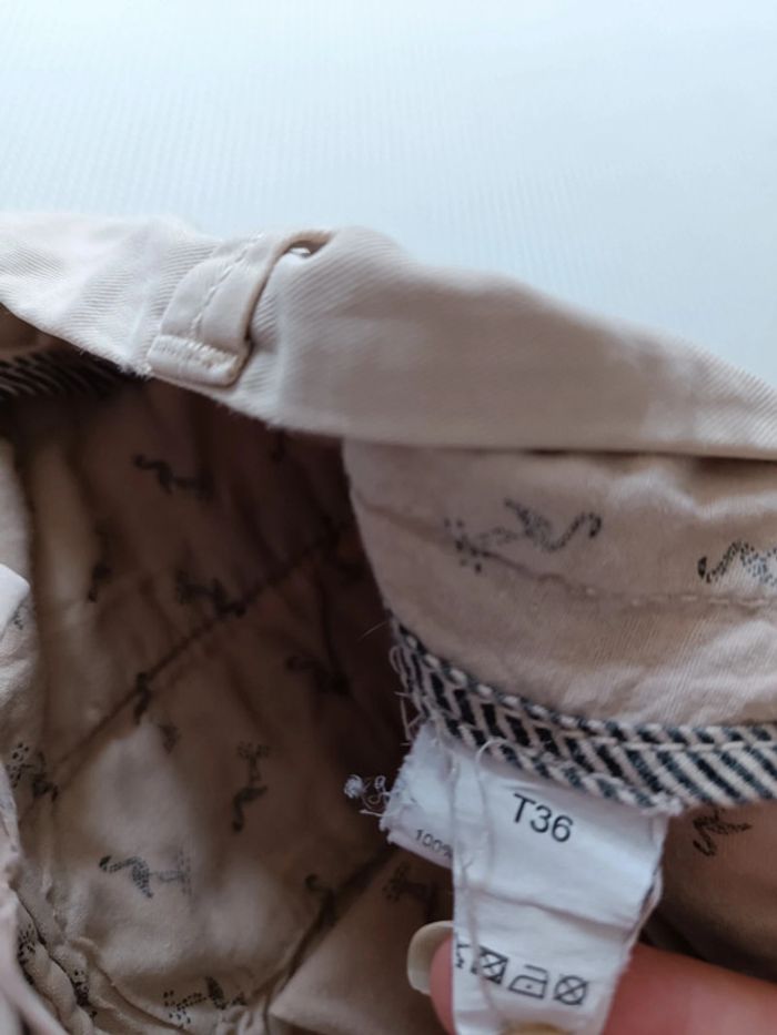 Bermuda chino Bizzbee beige 36 - photo numéro 3