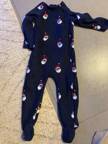 Beau pyjama polaire 12/18 moi s