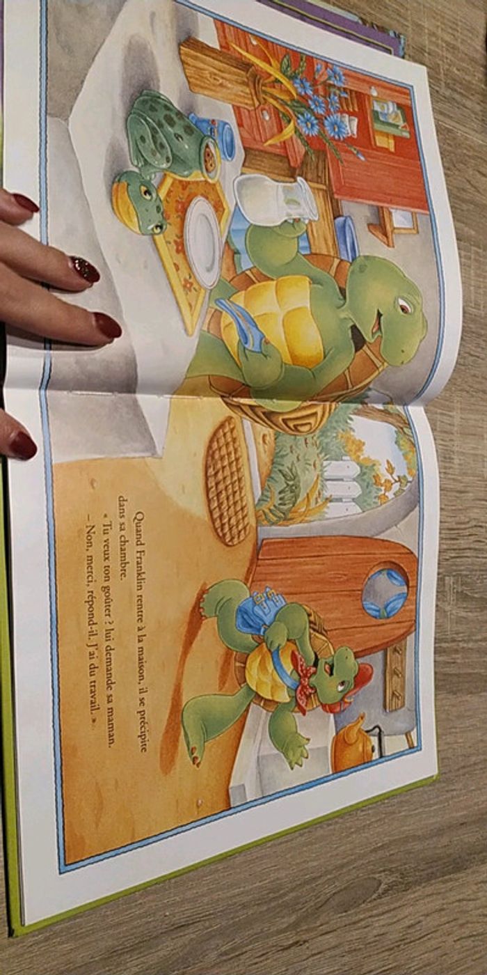 Franklin fait un dessin - photo numéro 3