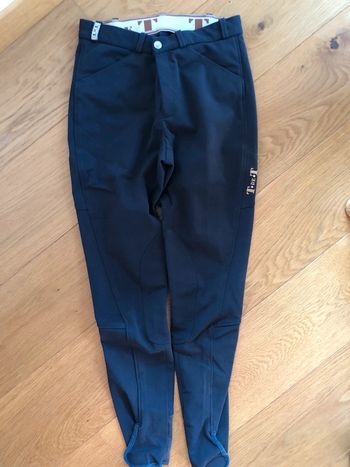 Pantalon équitation T de T gris foncé taille 36