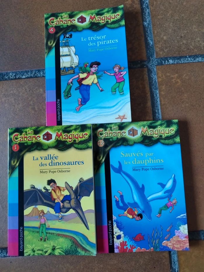 Lot de 3 livres dès 7 ans