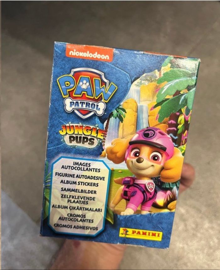 Boîte 36 sachets panini de stickers Paw Patrol / Pat Patrouille - photo numéro 5