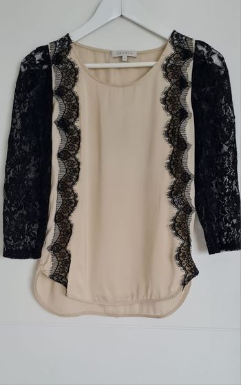 Haut blouse en dentelle Sandro