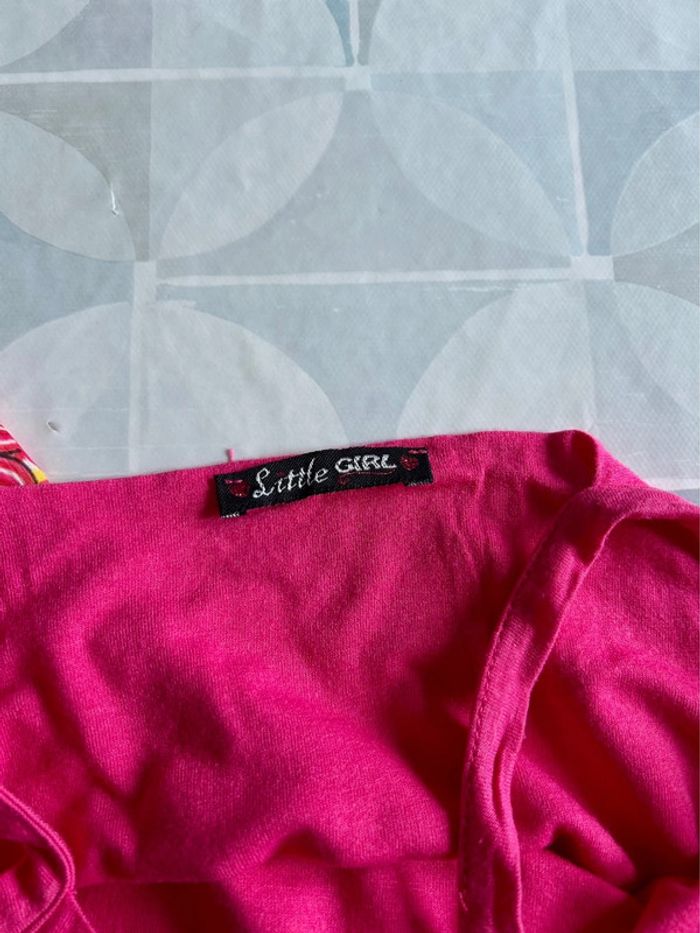 Tunique fille - 10 ans - Little Girl - en très bon état - photo numéro 4